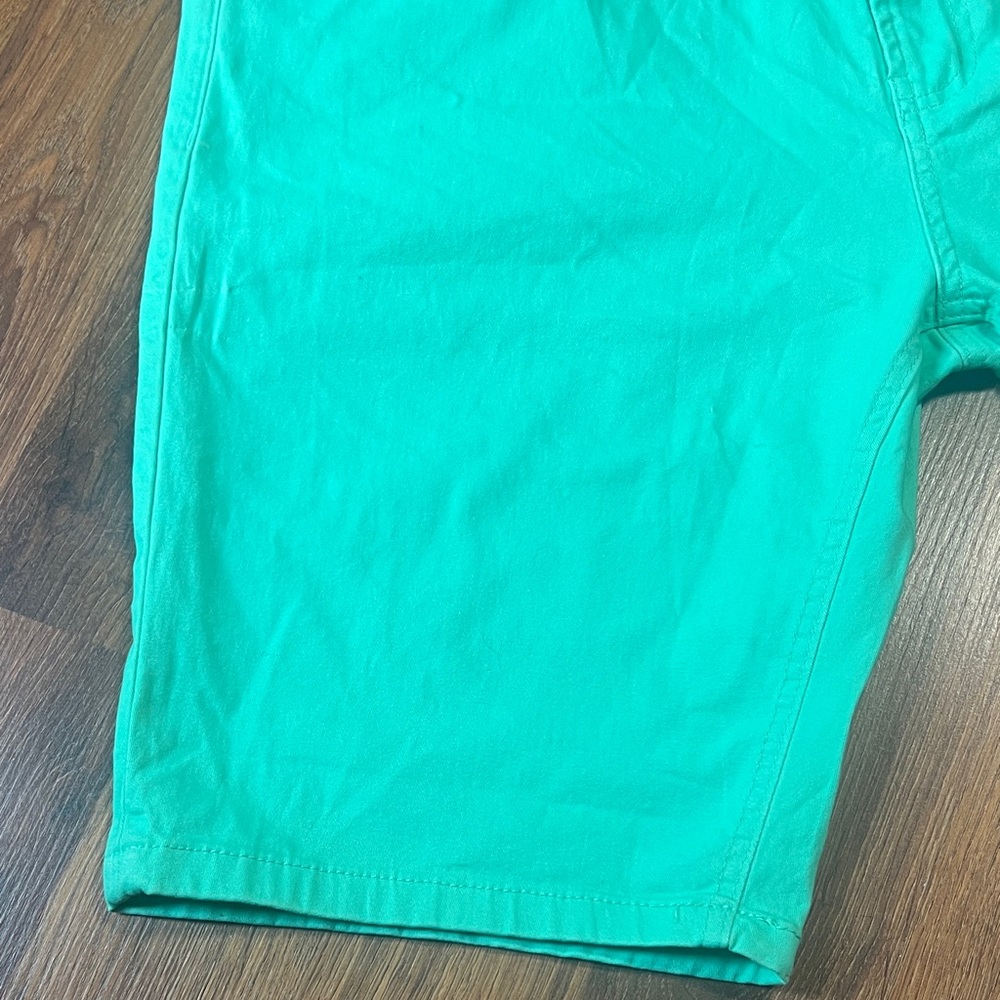 NWT - Men's Tailor Vintage - Green Khaki Shorts - 38 - Picture 8 of 12